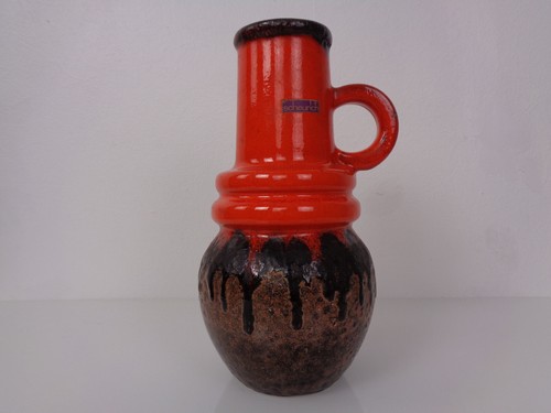 Vase céramique fat lava - en,