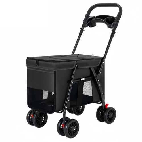 Poussette pliable pour chien - poussette,