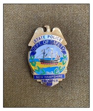 Ancienne Plaque Police New