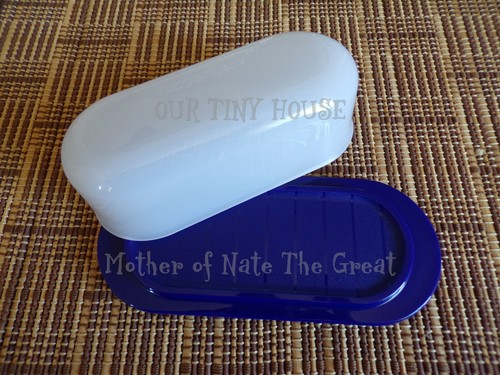 Tupperware butter dish - tupperware,