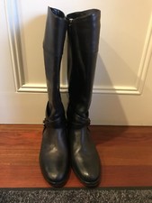 Burberry Leather Boots Womens