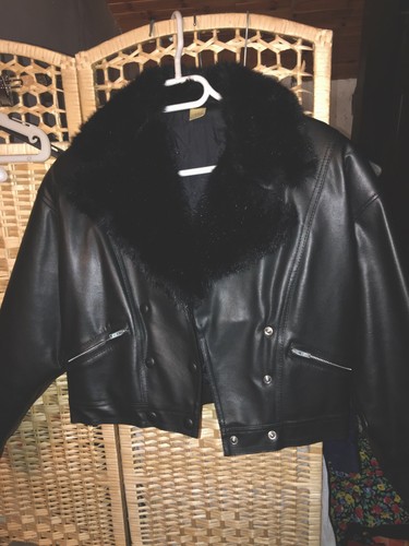 Blouson style perfecto noir - blouson,