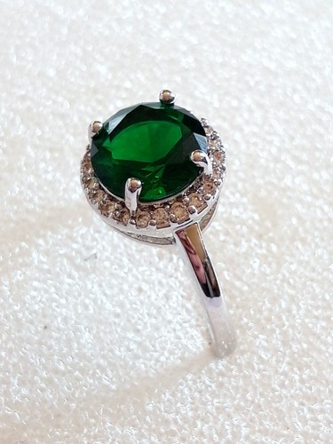 Jolie bague rhodié - pl, or