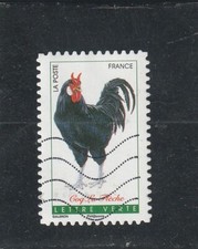 L5779 FRANCE timbre AUTOADHESIF N° 1255 de 2016 " Coq La Fleche " oblitéré