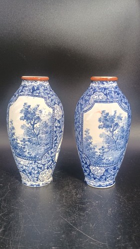 Paire vases franz anton - paire,