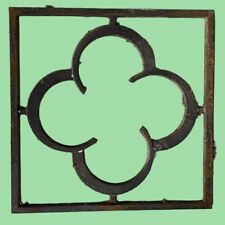 ANCIENNE GRILLE DE PROTECTION FENÊTRE DÉCOR MAISON EN FER FORGE