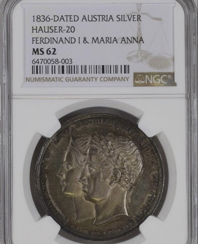 1836 austria ferdinand and - ferdinand,