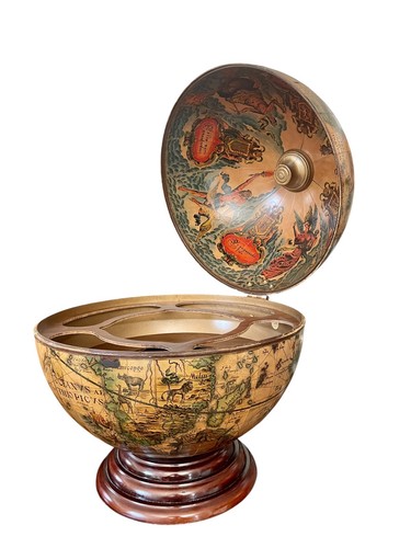 Globe bar vintage table - vintage, de