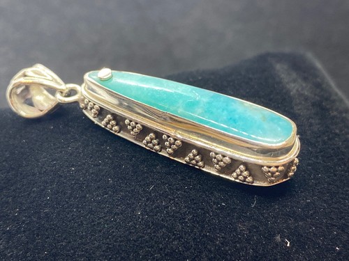 Sterling silver amazonite - sterling,