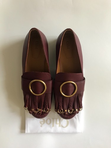 Chaussures chloé rouge vin - chaussures,