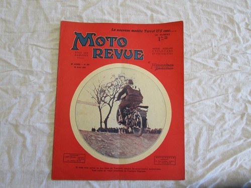 Moto revue 424 avril - n°424, 1931