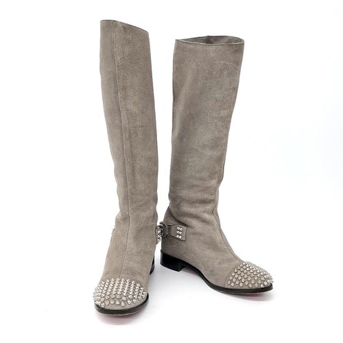 Christian louboutin long suede - christian,