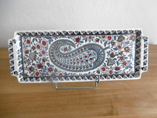 PLAT A CAKE FAIENCE GIEN DECOR