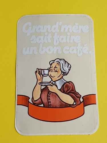 Autocollant vintage années - autocollant, vintage,