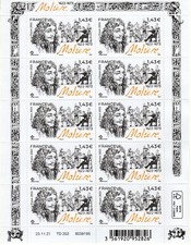 Superbe Mini feuille Molière