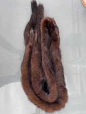 Echarpe étole vison véritable en superbe état