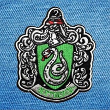 Patch Écusson Harry Potter Serpentard Slytherin (Réf 2b) - Thermocollant