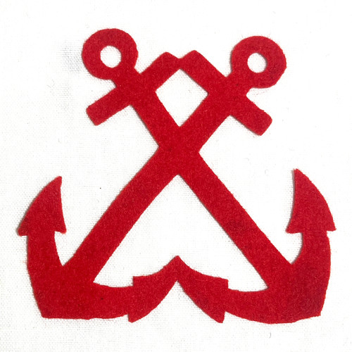 Insigne ancres croisées - insigne,