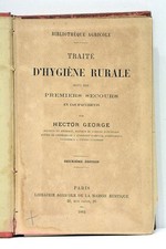 Traité d'hygiène rurale