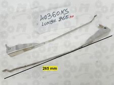 Paire Bras Essuie-Glace Vitre Avant Chrome Attaque A Chariot pour Voiture