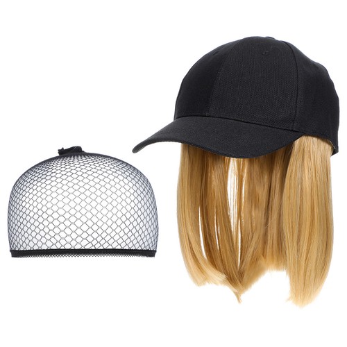 Bonnet avec cheveux - avec, extension