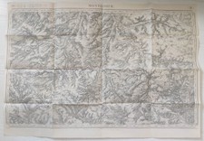 CARTE ETAT MAJOR DE MONTDIDIER