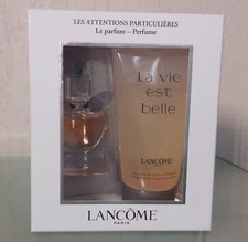 COFFRET LA VÏE EST BELLE - LES ATTENTIONS PARTICULIERES - EDP 4 ML + Gel Douche