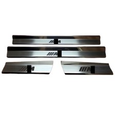 Couvercle chromé de seuil