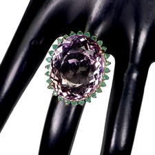 925 Bague en Argent Ovale