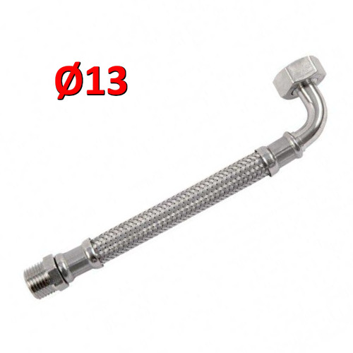 Tuyau flexible inox 13 - Ø,