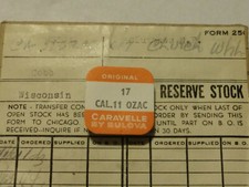 VINTAGE NOS Bulova CARAVELLE