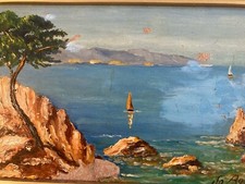 Peinture Huile Panneau Carton