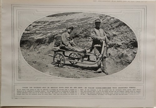 1916 wwi ww1 imprimé italien - ww1,