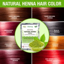 Meilleur - colorant à base de plantes 100 % vrai naturel couleur henné livrai...