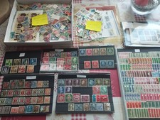 Allemagne Vrac 1900 timbres oblitérés A trier  et timbres n**/n* /oblitérés