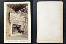 France, Orléans, Salle des mariages à l'hôtel de ville, belle cheminée, cir