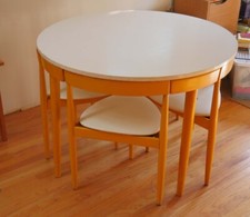 1950s Vintage Yellow Dinette