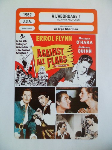 Carte fiche cinema 1952 - carte,