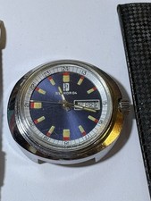 Montre Homme Plongeuse SELHOR 04 Mécanique Sport 1970 Bracelet Tropic