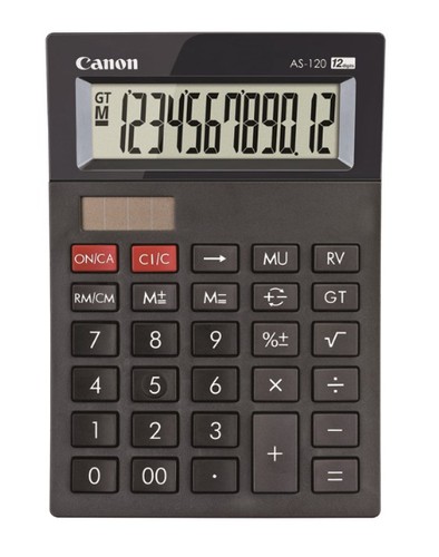 Calculatrice canon 120 ii - calculatrice, as-120