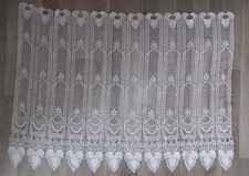 Petit rideau filet blanc brise