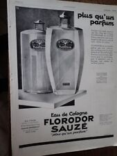SAUZE eau de Cologne + pipe