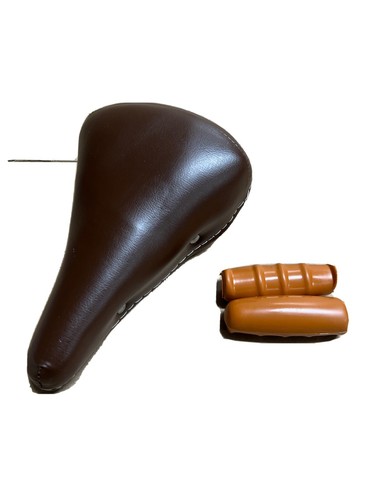 Selle vintage cuir marron - selle,