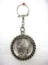 Porte clés, clefs " Louis XIV