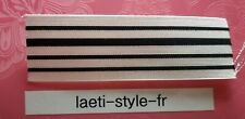 R0305 ruban galon grade environ 10cm blanc colonel pour patch fourreau etc 
