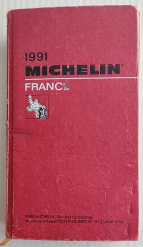 Guide rouge michelin 1991 - rouge,