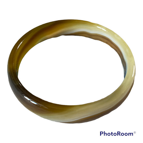 Bracelet jade marron - en, clair