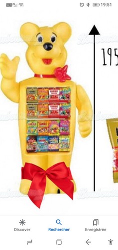 Ours présentoir haribo - ours, neuf