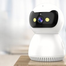 caméra surveillance, Vision Nocturne, Moniteur bébé, 5G Wifi, Panoramique 355°