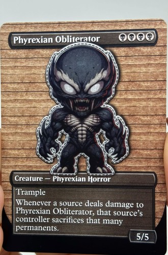 Phyrexian obliterator proxy - phyrexian,